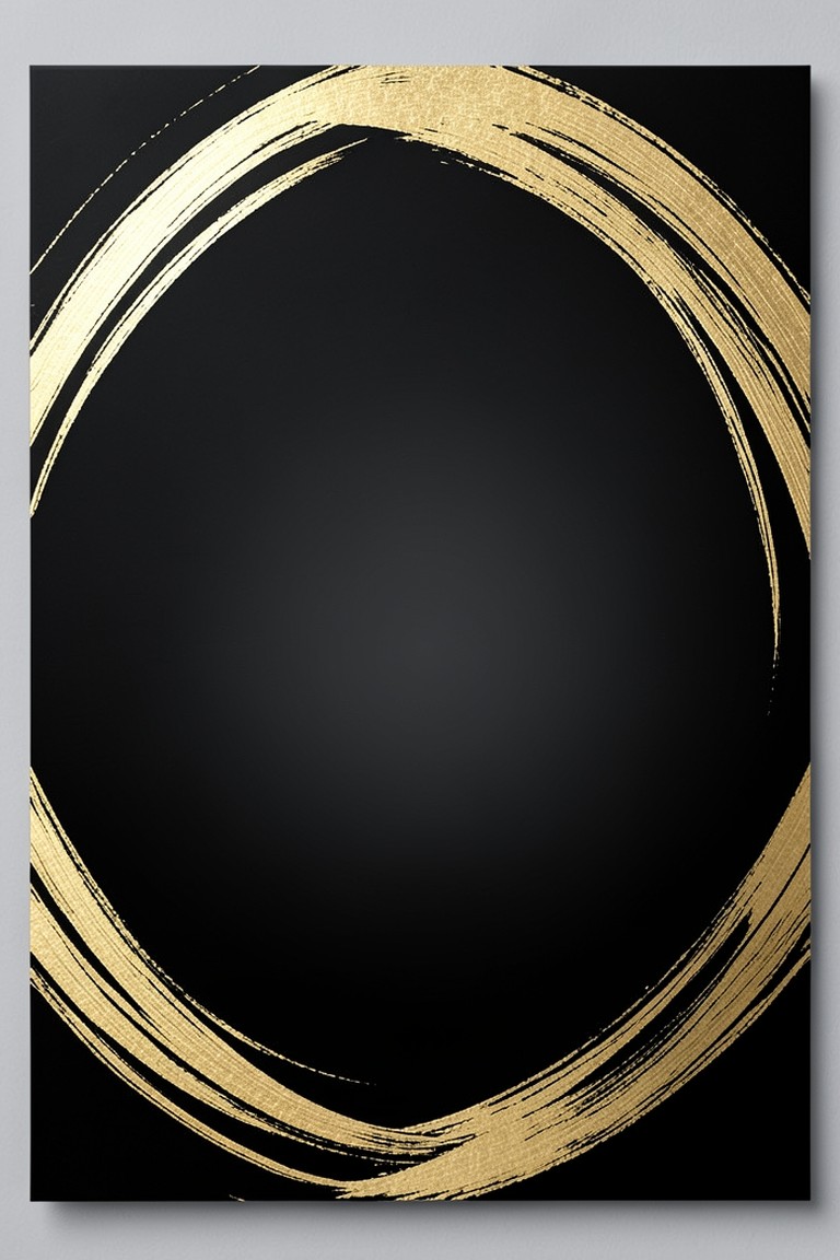 Black & Gold product launch invitation template
