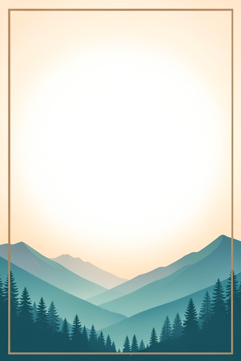 Mountain Morning team offsite invitation template