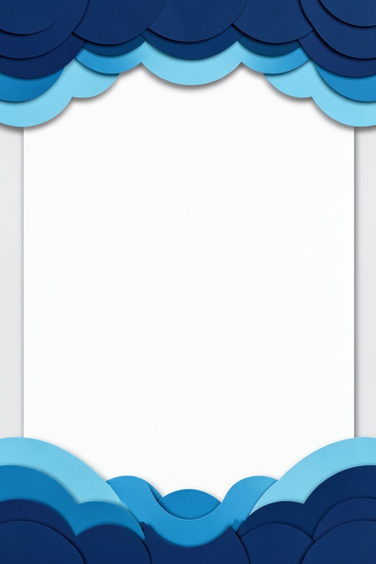 Paper Waves conference invitation template