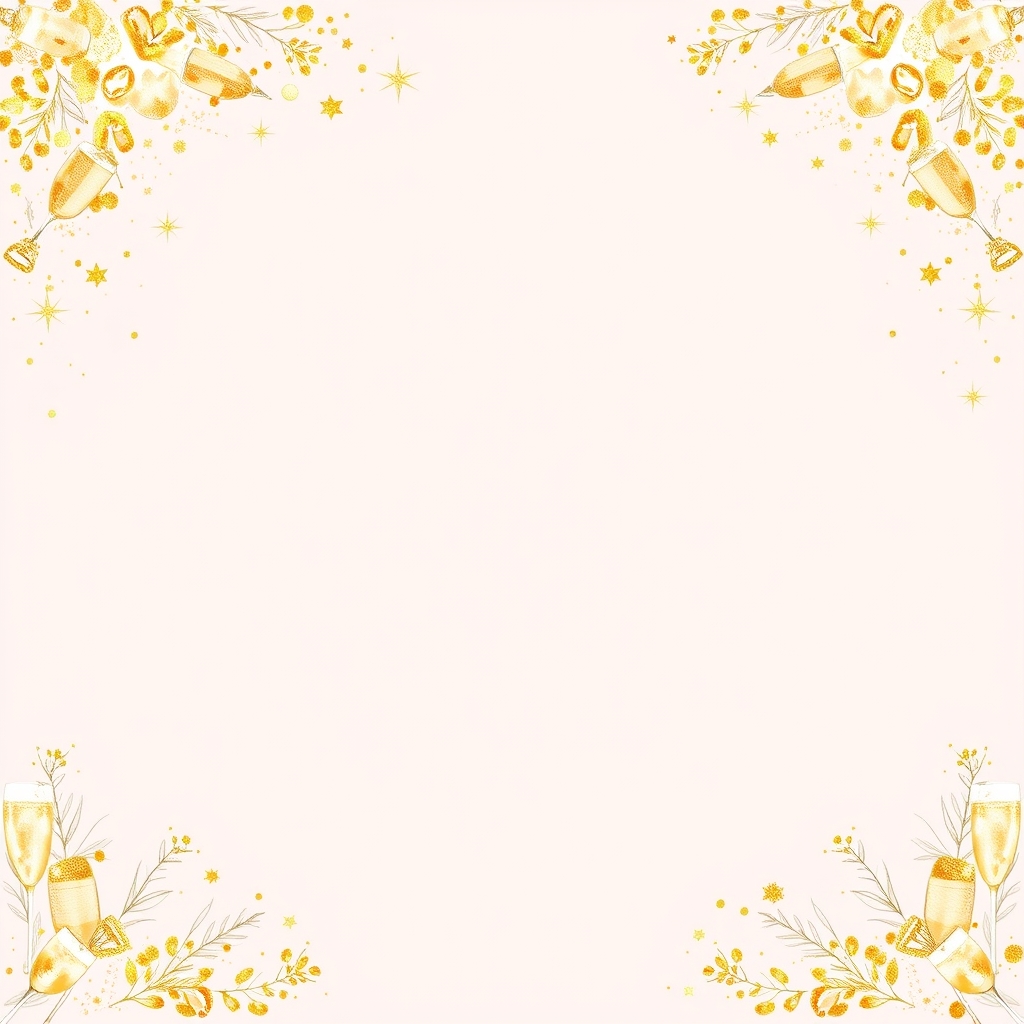 Bubbly engagement invitation template