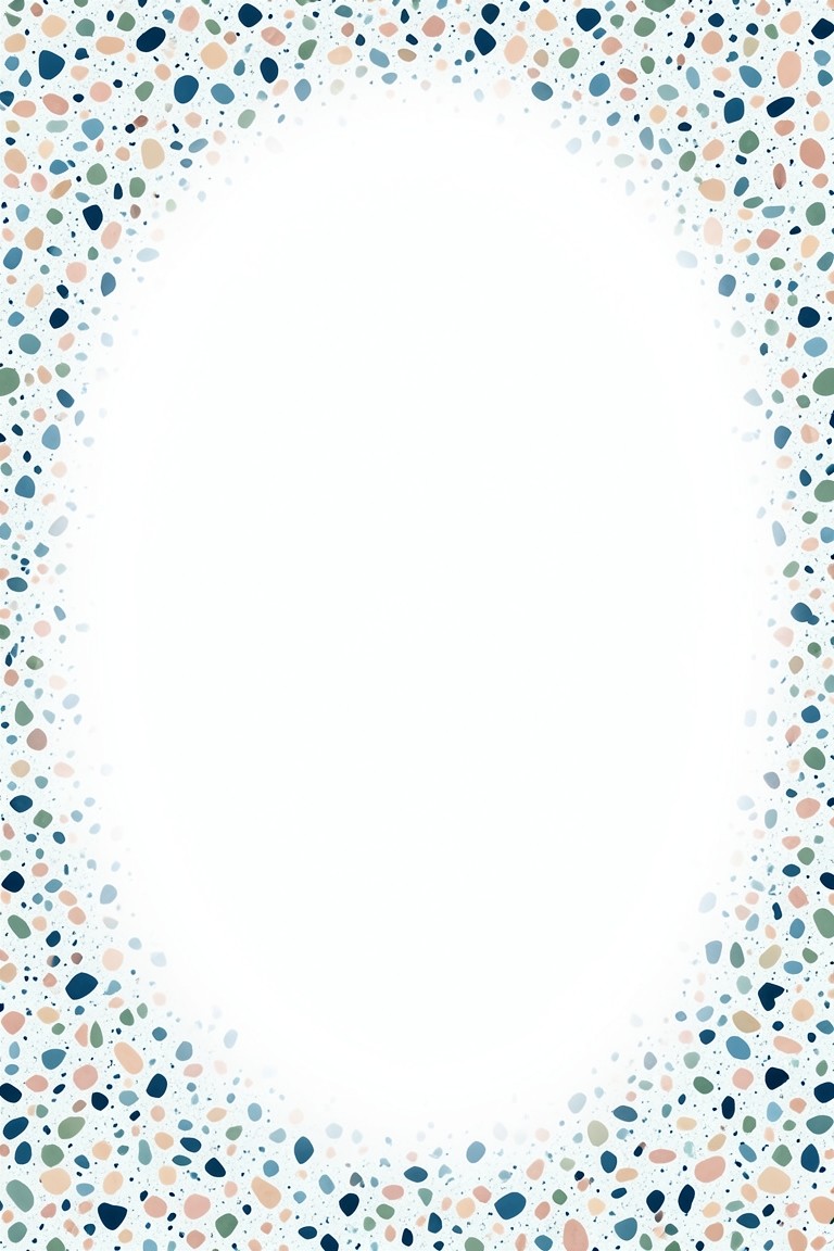 Terrazzo networking invitation template