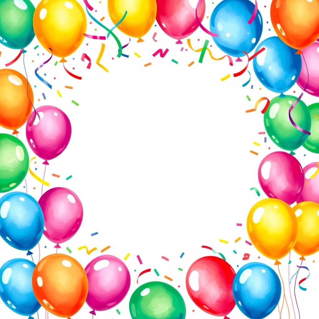 Celebrate birthday invitation template
